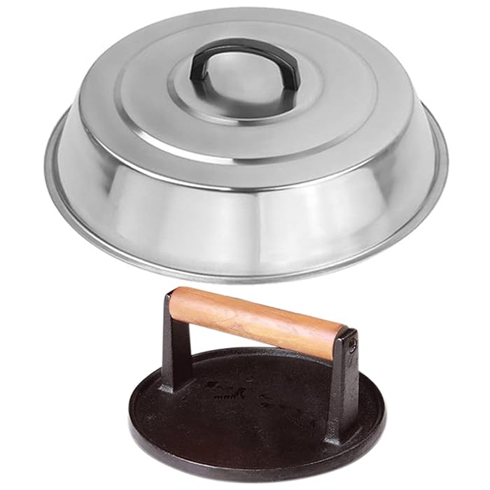 Buy BBQ Accessories 12 Inch Round Stainless Steel Basting Cover