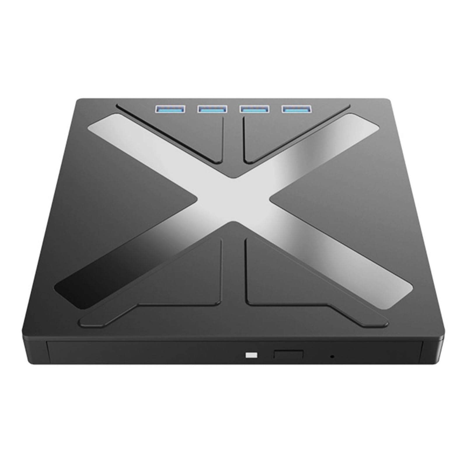 Lecteur DVD externe USB 3.0 et Type-C portable avec ports TF et Micro SD