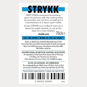 Strykk Not Vodka | Alcohol Free Vodka | Non-Alcoholic Spirit | Distilled ThenYou can contact us. Flavours You Find out more about 0.5% ABV in 70cl Pure Vodka | 0.5% ABV 70cl