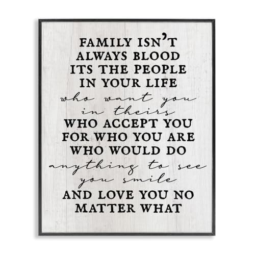 Rustic Family Quote Plank, 11 x 14 Inch Framed Giclée Print
