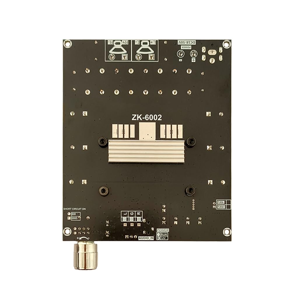 6002 płyta wzmacniacza audio 2.0 stereo z modulacją wysokiej i niskiej częstotliwości 600 W + 600 W TPA3255