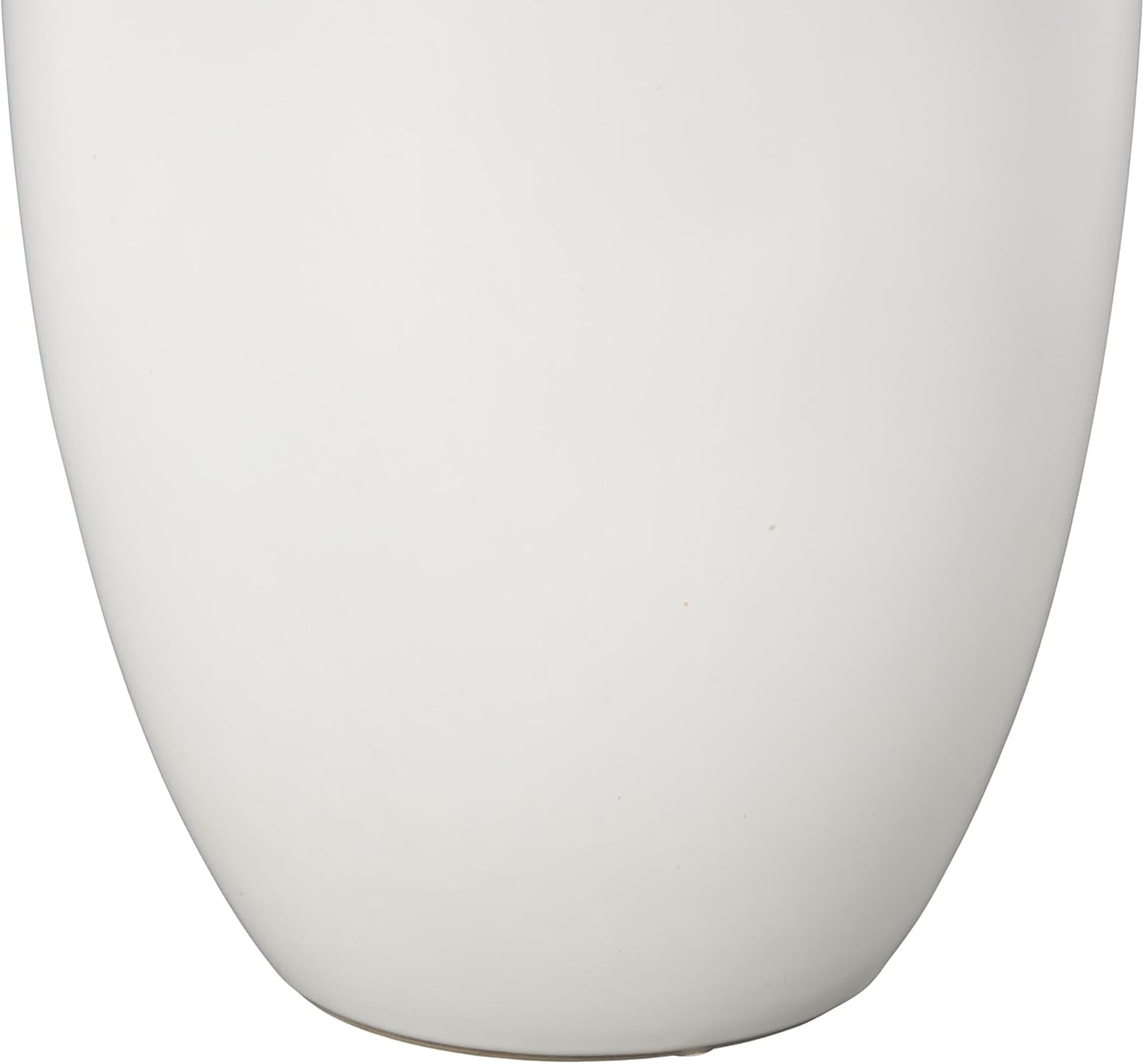 Deco 79 Ceramic Decorative Vase Sleek Amphora Centerpiece Vases with Scroll Handles, Flower Vases for Home Decoration 9" x 9" x 18", White