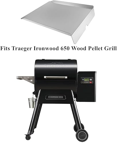 Miniatura 7 de SafBbcue Piezas de repuesto para bandeja de goteo para raeger Pellet Grill Pro Series 22 BBQ07C BBQ07E Eastwood 22 BBQ Pig & Lil Tex BAC012 BCA070