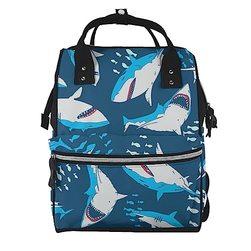 Sac à dos d'école requins pour les sorties en famille et cours