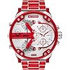 Diesel-Reloj-Analogico-Digital-para-Hombres-de-Automatico-con-Correa-en-Poliester-DZ7480