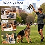 MAXBECK Dog Companion for Heavy Chewers- Indestructible Robust Bear Dog Toy, Resistant Squeaky Dog Toys for Heavy Chewers, Unbreakable Stuffed Plush Dog Toys for Aggressive Chewers (A-Navy) - Image 6
