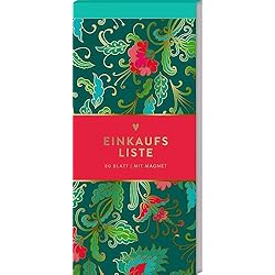 Persianas Alemanas Einkaufsliste - Persiana Everyday: 80 Blatt | Mit Magnet