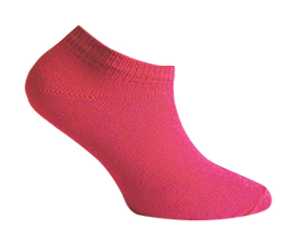 5 Pairs of Children's Coloured Cotton Sport Casual Low-cut Trainer Liner Ankle Socks