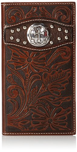 ARIAT Men's Cross Scalop Inlay Rodeo