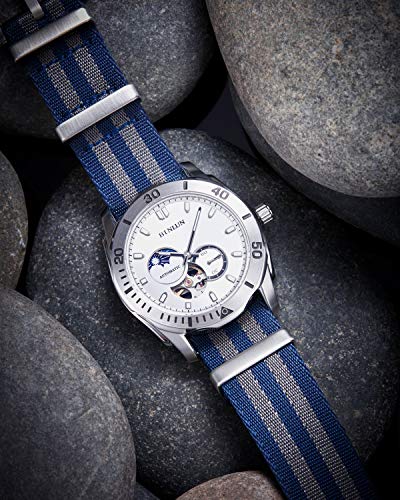 Binlun Nylon Watch Band Thick G10 Premium Ballistic Nylon Multicolor Replacement Watch Straps With Silver/Black Stainless Steel Buckle For Men Women 18Mm 20Mm 22Mm 24Mm #TOP3