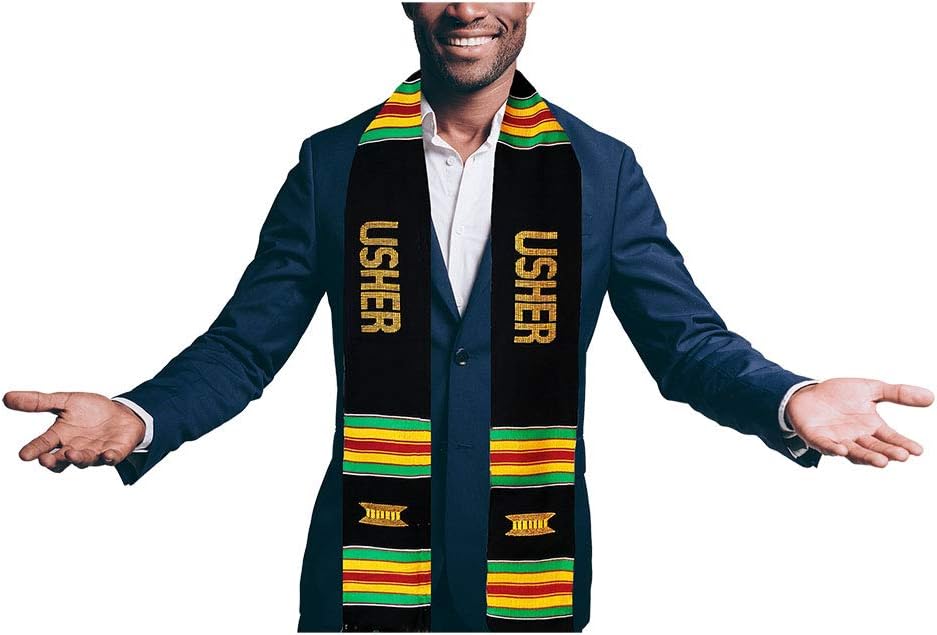 Dupsie'sUsher Handwoven Stole/Sash