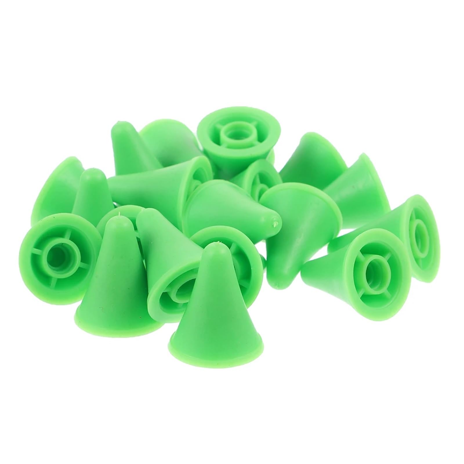 Knitting Needle Stoppers 300Pcs Knitting Needle Rubber Stoppers Caps Prevent Slipping DIY Knitting Crafts Stopper Set Crochet Marker