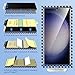 LK 3 Pack for Samsung Galaxy S23 ultra Screen Protector [Not Glass] [Support Fingerprint Unlock] Touch Sensitive, Anti-Scratch 3D Curved Max Coverage Screen Protector for Samsung Galaxy S23 Ultra