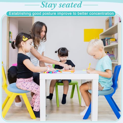 Image of Libima 2 Pcs Wobble Cushion Wiggle Seat Flexible Sensory Seating Balance Disc Board for Men Women Physical Exercise Improving Posture Home Office
