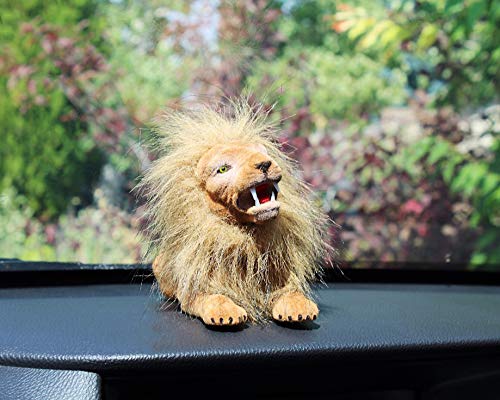 Batty Bargains Majestic Bobblehead Lion With Car Dashboard Adhesive #TOP6