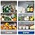 Bronkeeper Fridge Drawer Pull Out Stackable Bins, Clear Refrigerator Stackable Organizers, Fridge Organizer Storage for Kitchen, Pantry, Vegetables, Fruits (2 Small)