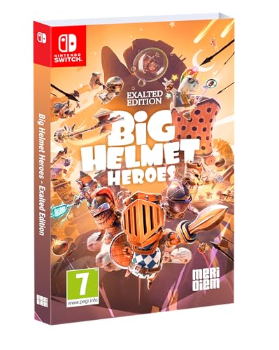 Big Helmet Heroes Exalted Edition Nintendo Switch resuelve el aburrimiento con combates medievales rápidos