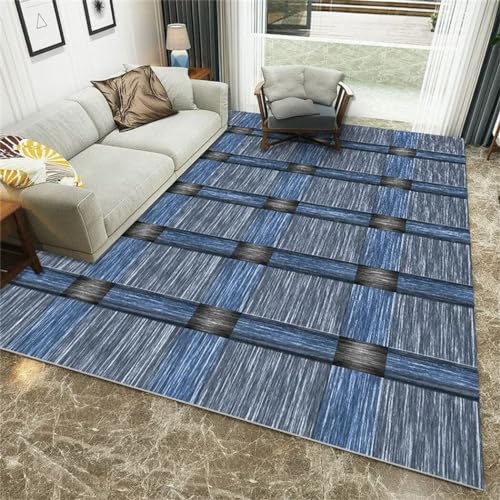 Tapis de salon protégeant le sol des rayures et lavable - 2