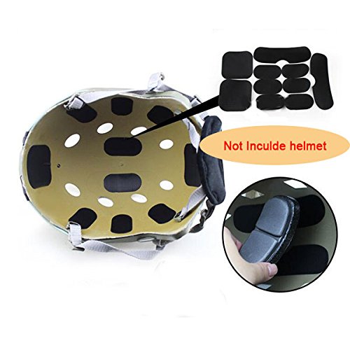 Atairsoft Tactical Helmet Pads 19Pcs/Set Foam Pads Kits Protective Mats Airsoft Helmet Accessories For Fast Ach Mich Helmet #TOP2