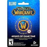 World of Warcraft 60 Day Pre-Paid Time Card - PC/Mac [Download Code only, No disc included]