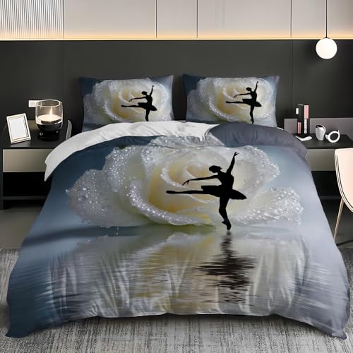 Funda Nordica Cama 150 cm: Ballet HD Rose