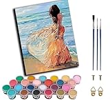 【Facile à suivre】Vous pouvez faire correspondre les numéros de peinture et les figures sur la toile pour remplir la peinture, ou le faire vous-même en mélangeant les couleurs, en peignant votre style. Vous créerez toujours une image belle et exquise, peu importe que vous soyez bon ou mauvais en dessin, cela ne nécessite aucun talent de base en peinture.