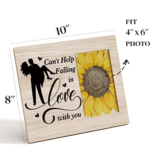HOIJAUMAI Romantic Wooden Photo Frame Gift #TOP9