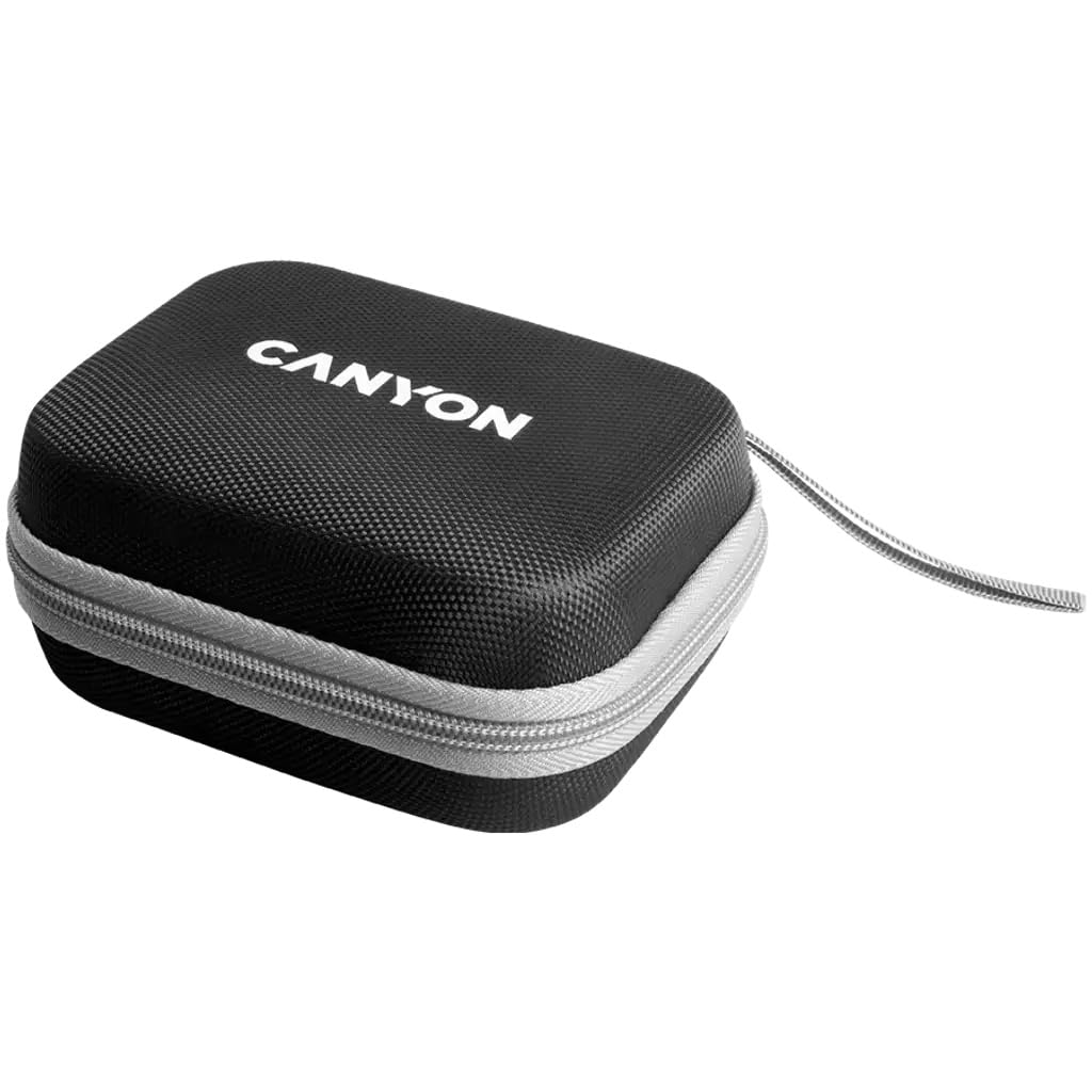 CANYON Apple 3 w 1 składana bezprzewodowa ładowarka 3 w 1 Apple szybka kompatybilna z iPhone 14/13/12/11/X/8 Airpods 2/3/Pro Apple Watch 8/7/SE/6/5/4/3/2 18 W Adapter podróżny Czarny