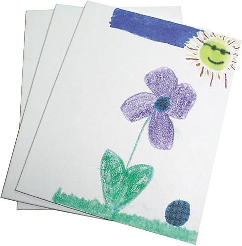 Art Street - Panel de lienzo, 12 x 9, 0.13 de grosor, blanco, paquete de 3 unidades