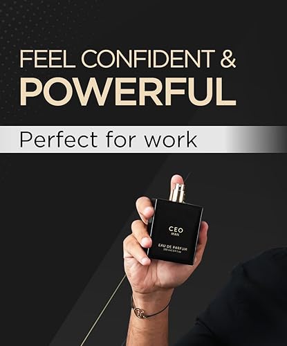 Miniatura 2 de Bell Vitt Luxury CEO Man Eau De Parfum Perfume con limón, lavanda, tonka, mandarina y vetiver, fragancia de madera de alta calidad para hombres, 3.5