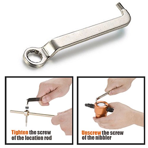 Dicfeos Double Head Sheet Metal Cutter, Versatile Nibbler Drill Attachment For Straight Curve And Circle Cutting, Maximum 14 Gauge Steel, Perfect For Home Diy And Car Repair #TOP7