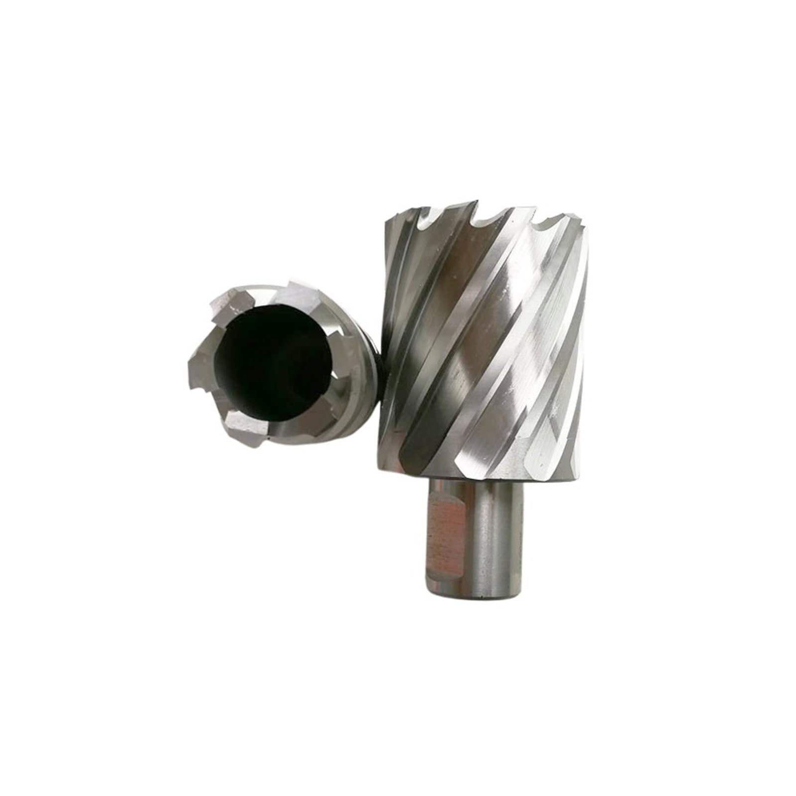Mag Drill Cutter, HSS Annular Cutter 4 Pcs 12-25mm Diameter 25mm Depth(Dia 19 21 23 25mm)