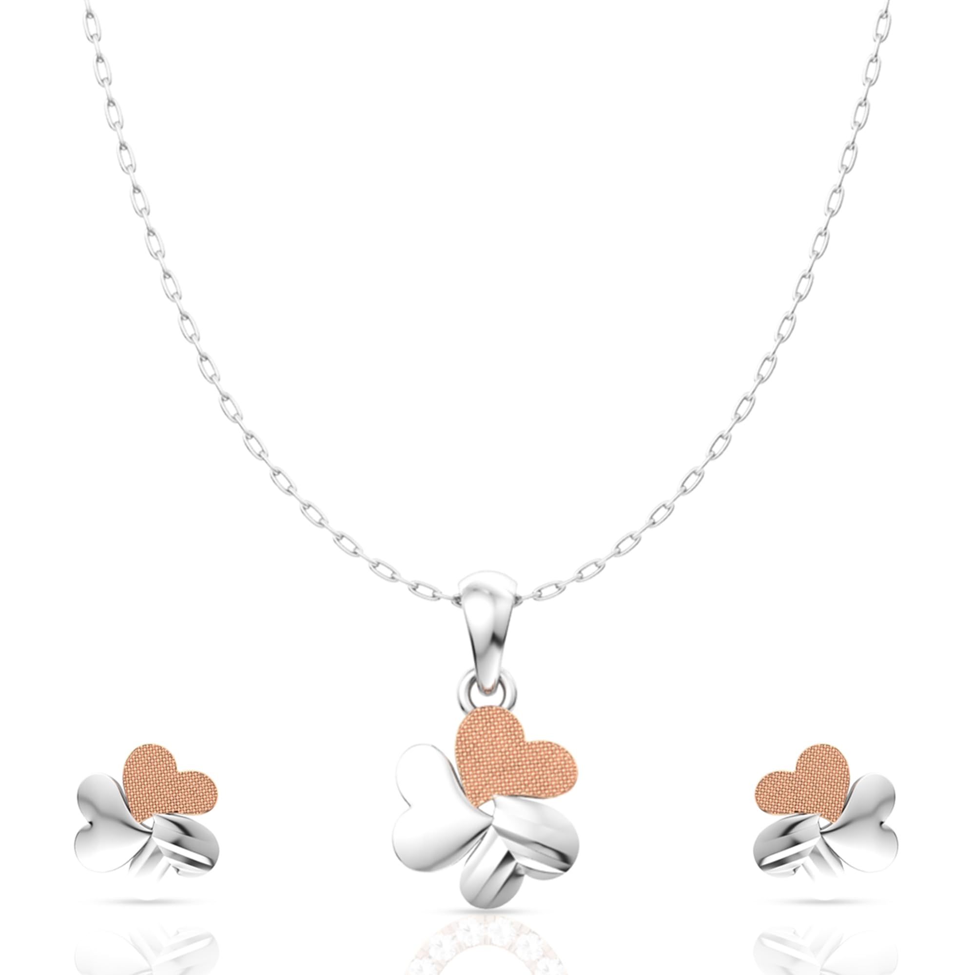 ANAYRA - Juego de colgantes de plata para mujer, joyería de plata 925 pura, colgante de plata para mujer, juego de joyas con colgante, regalo de cumpleaños para mamá, regalo de aniversario para ella,