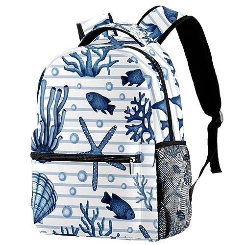 Sac à dos de voyage Campus corail anti-fuite avec poche bouteille externe