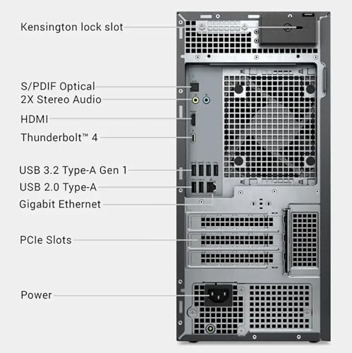 Image of Dell Tower Plus EBT2250 Workstation Desktop (Next-gen XPS) | Intel Ultra 7-265, 64GB DDR5, 2TB PCIe SSD, GeForce RTX 5060, WiFi 7 + BT, RJ-45, 3 Display Port, 2 HDMI, Win 11 Pro
