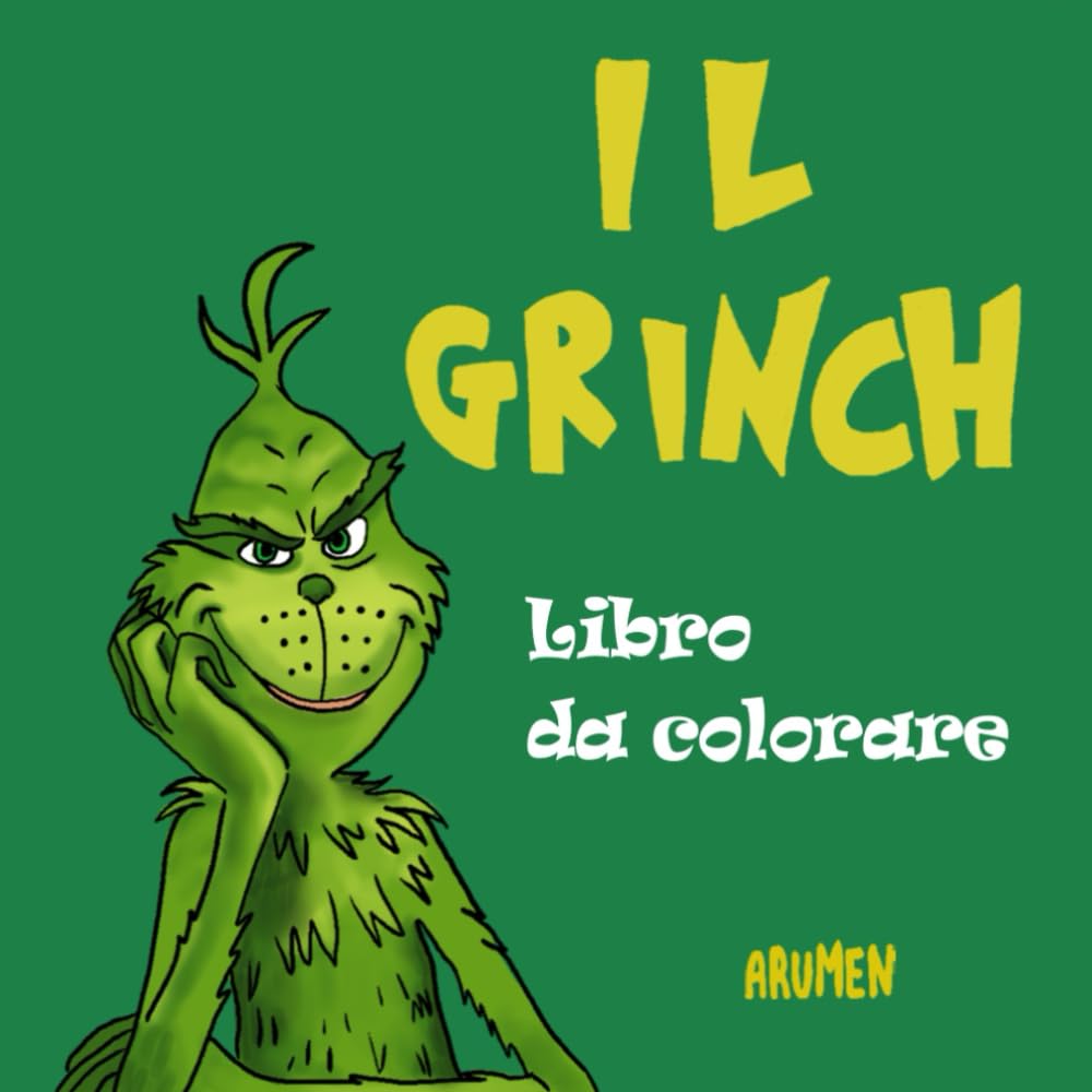 Il Grinch: Libro da colorare