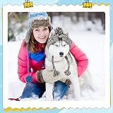 ACTOYS Hundemütze - Wintermütze für Kleine, Mittlere und Große Hunde (S), Französischer Bulldogge