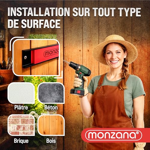 DEUBA Barre magnétique pour outils 6x 60 cm – vue 7