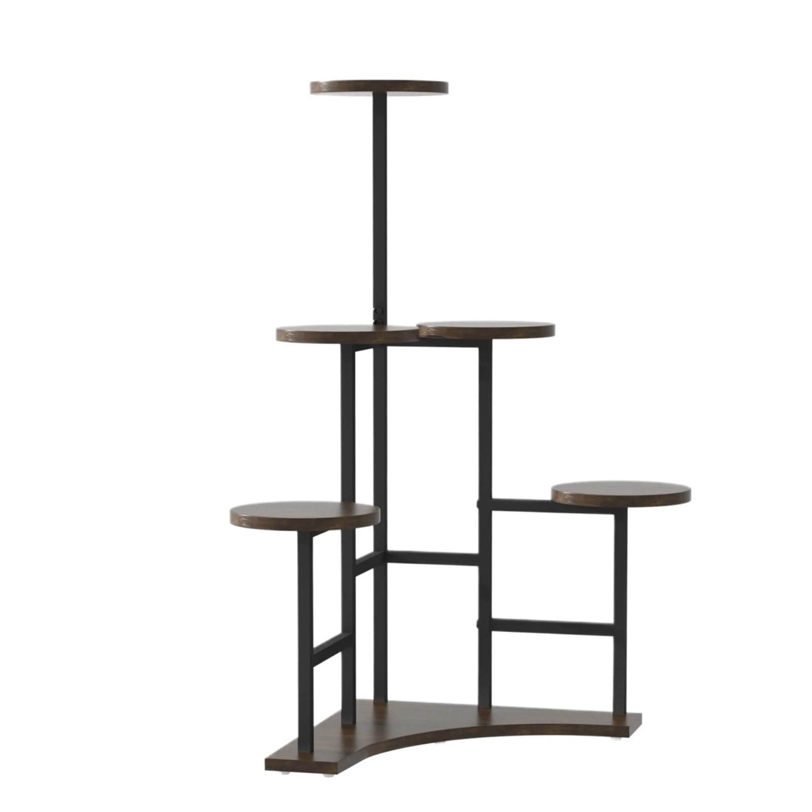 LINYpA66 Plant Stand Indoor Plant Display Rack 5 Tiered Corner Tall Stand Shelf Floor for Living Room Balcony
