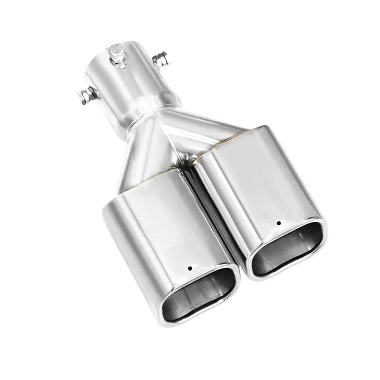 Tubos Escape Coche Para Toyota Para Alphard 40 Series 2024 Silenciador Punta Escape Coche Acero Inoxidable Con Cabezal Cuadrado Doble