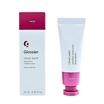 Glossier Cloud Paint Gel Cream Blush - Haze - Deep Fuchsia Pink