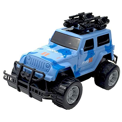 PLUSPOINT Military Jeep Friction Powered Army Vehicle with Light and Music for Kids Push n go Toy car Commando Jeep Off Road, Multicolour
