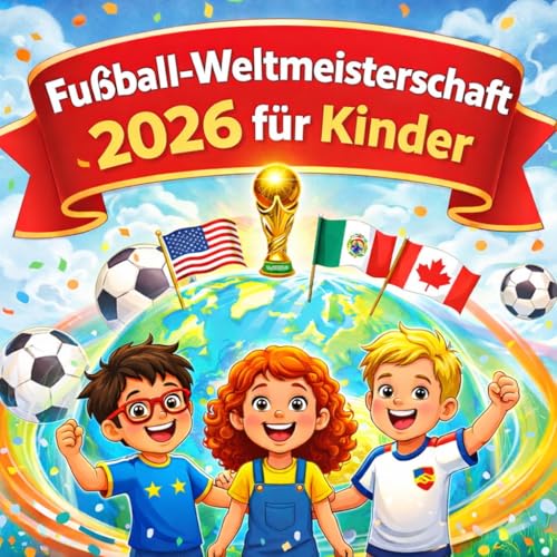 Fußball-Weltmeisterschaft 2026 für Kinder: Ein illustrierter Leitfaden über Fußball, Teams und die größte Weltmeisterschaft aller Zeiten
