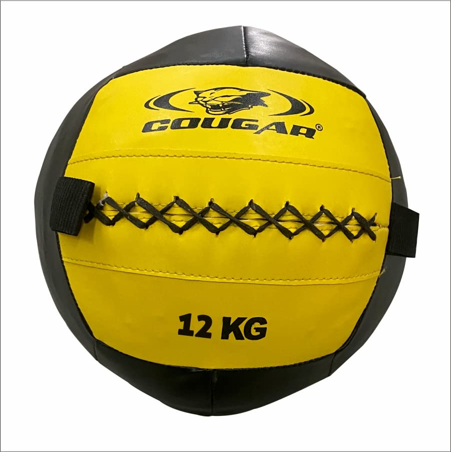 COUGAR Max Medicine Crossfit Fitness Wall Ball Unisex Strength for Workout Non Slip Textured, Men/Women -12 KG (B0BQDLVGLN) Amazon Price History, Amazon Price Tracker