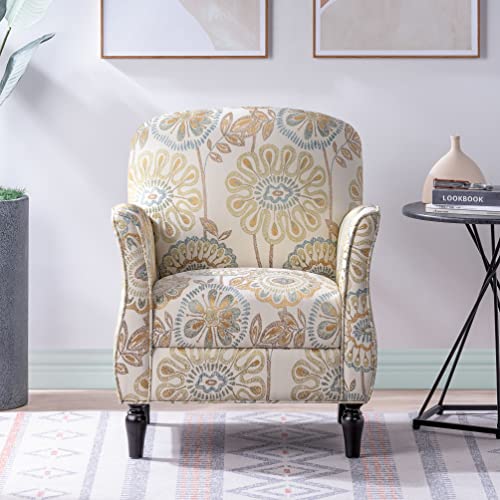 Sillón reclinable moderno con tela floral miniatura 2