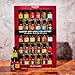 Thoughtfully Gourmet, Master Hot Sauce Collection Sampler Set, Flavors Include Garlic Herb, and More, Hot Sauce Gift, Set of 30