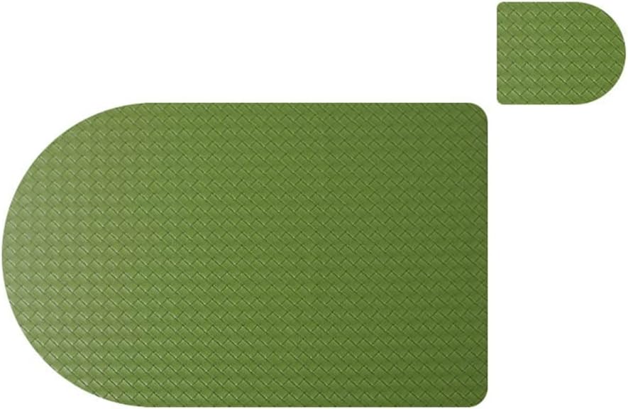 4 Pcs Table Mat Woven Leather Placemat Hotel Home Table Mat Pads Coaster Table Place Mats (Color : A, Size : 4530cm)
