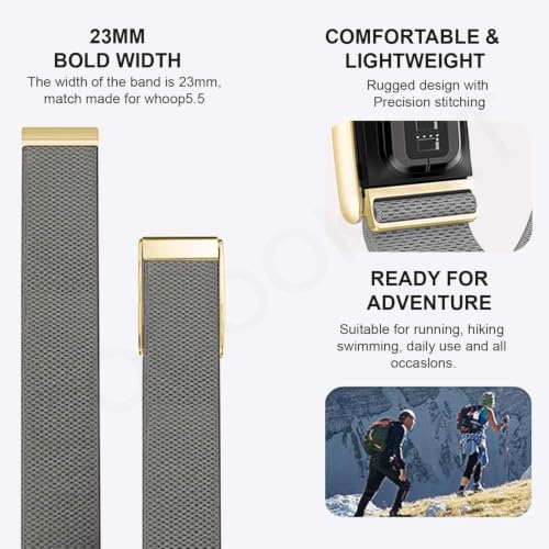 Image of Sport Breathable, Durable Strap Compatible with Whooop 5.0 One & Peak