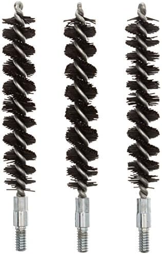 Tipton Nylon Bore Brush .17 Caliber 3 Pack with Durable Wire Core and Nylon Bristles for Firearm Cleaning and Maintenance