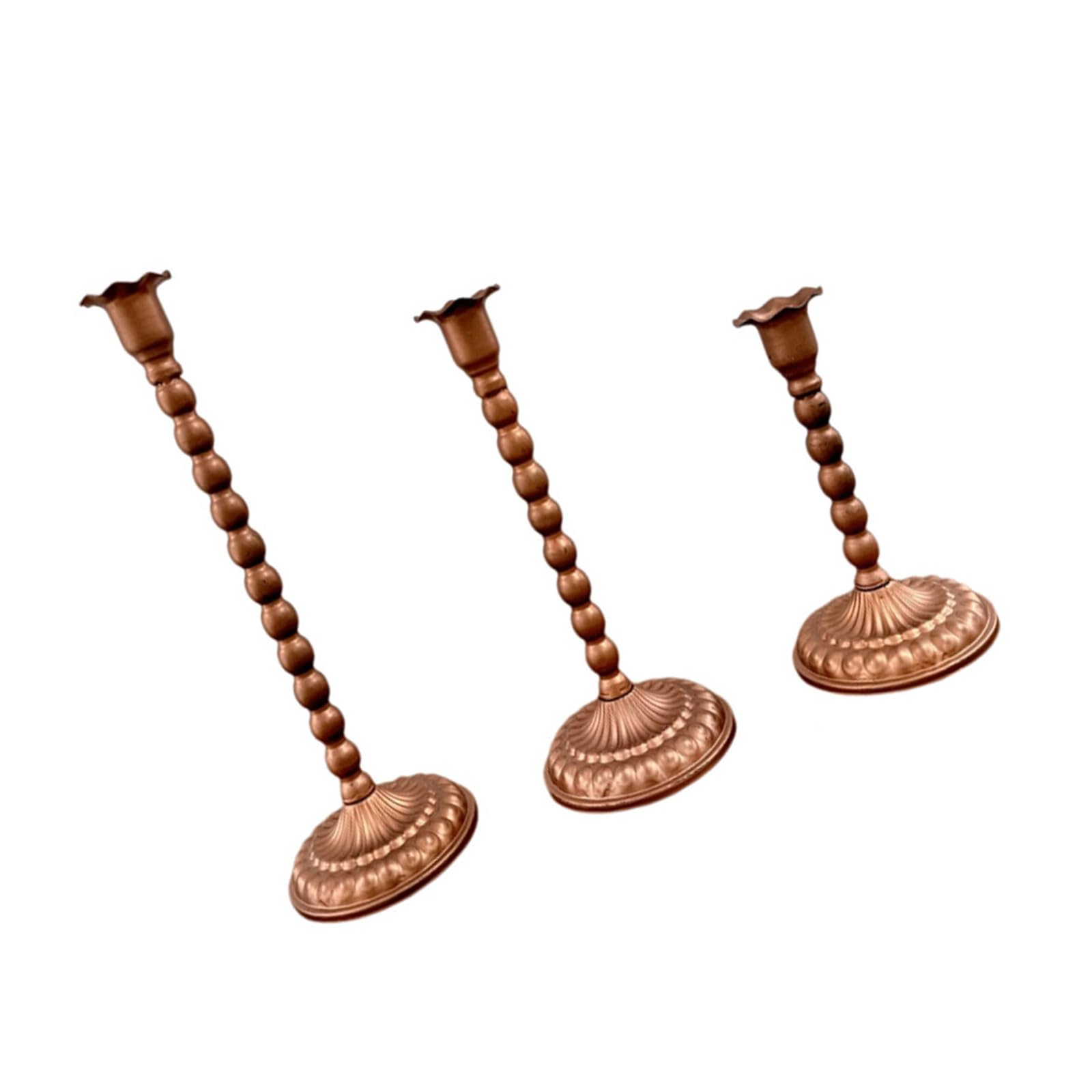 TQUXNGA Iron Metal Taper Holders Decorative Stands for Party Wedding, Home Decorations Vintage Candlestick Iron Taper